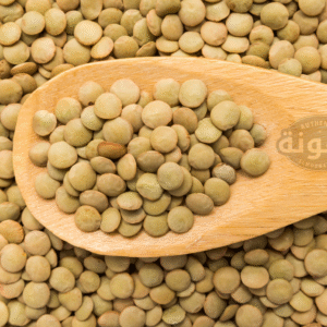 Lentilles vertes de 100g à 1kg